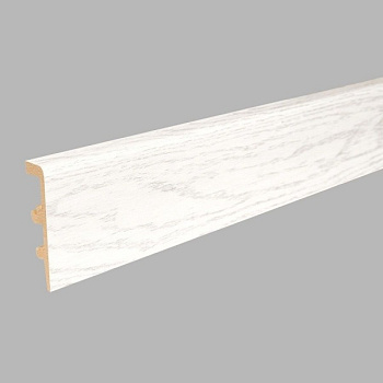 Плинтус Arbiton Integra 80 Ясень Снежный 03 80х21х2400